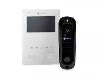 Комплект видеодомофона Optimus Leader IK-24B32I (w+b)