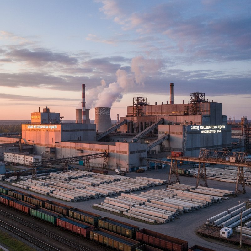 Установка пожарной безопасности на предприятии железобетонных изделий