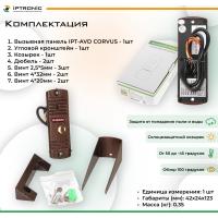 Вызывная панель IPTRONIC IPT-AOP CORVUS (Bronze) Вызывная панель IPTRONIC IPT-AOP CORVUS (Bronze)