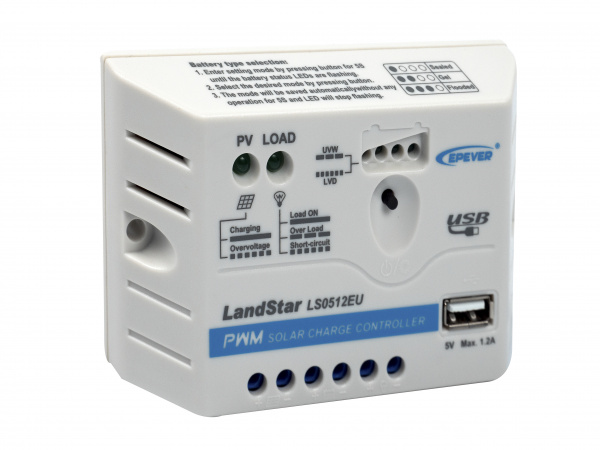 Контроллер заряда Epsolar LS 0512EU Контроллер заряда Epsolar LS 0512EU
