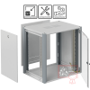 Телекоммуникационный шкаф Sysmatrix WP 6409.710 Телекоммуникационный шкаф Sysmatrix WP 6409.710