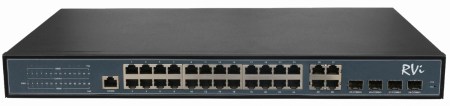 Коммутатор RVi-1NSM24G-4C на 24 порта poe Коммутатор RVi-1NSM24G-4C на 24 порта poe